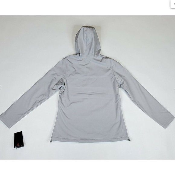New Balance 4-Way Stretch Softshell Jacket Women's Light Grey - Picture 2 of 8